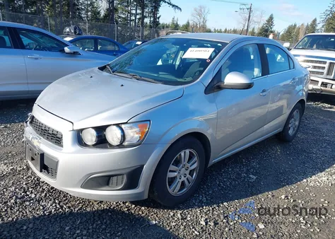 2012 Chevrolet Sonic 2Lt из США, поврежденный, VIN 1G1JC5SH0C4178833